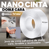 Kit 2 rollos Nanocinta 3 metros de cinta mágica adhesiva | doble cara extra fijación reutilizable | Paga al recibir