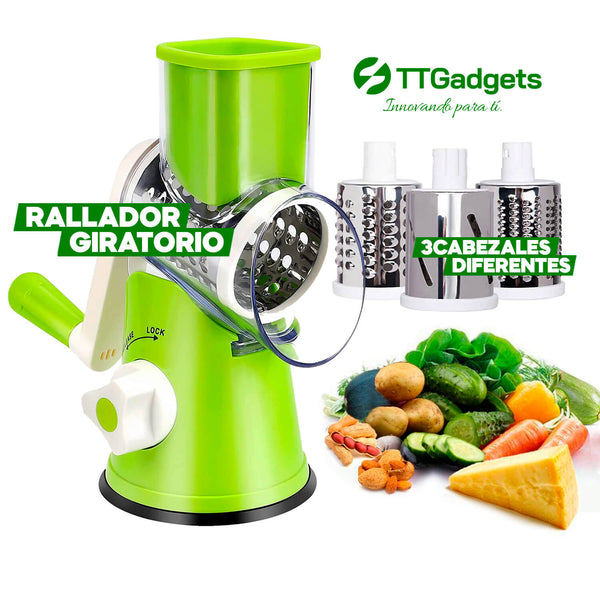 Cortador Rallador Rebanador Triturador Giratorio — MdeOfertas