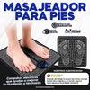 Masajeador de pies electrico portátil y plegable, masaje automático completo con mini impulsos electricos, mejora la circulación de pies | Garantía 30 días