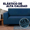 Protector Cubre Sala Elástico Ajustable Strech Fit (3 Piezas) | Triple, doble e individual | Garantía 30 días