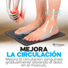 Masajeador de pies electrico portátil y plegable, masaje automático completo con mini impulsos electricos, mejora la circulación de pies | Garantía 30 días