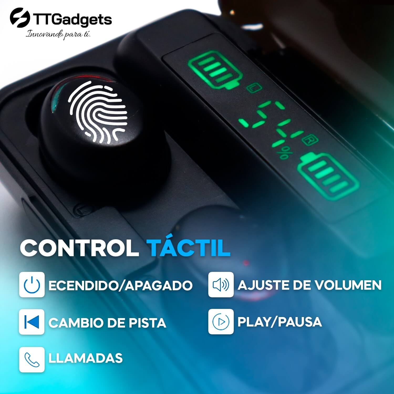 Audífonos Inalámbricos Bluetooth 5.0  F9 8d Tws Deportivos / 30 días garantía / envío gratis / Pago con parjeta