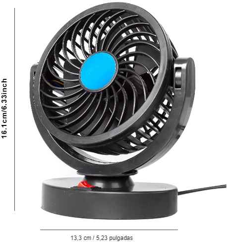 Ventilador Doble para Coche vehicularair™