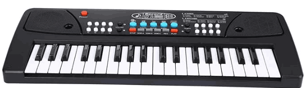 Piano con teclado electrónico con micrófono pianimusic™gaddi