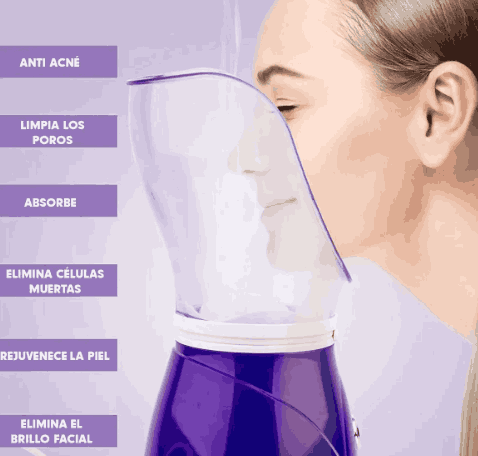 Vaporizador para Limpieza Facial Profunda saunes™ gaddi