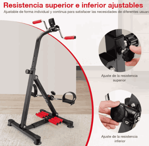 Bicicleta Ejercitadora Dual para Adulto Mayor DualCyclePro™