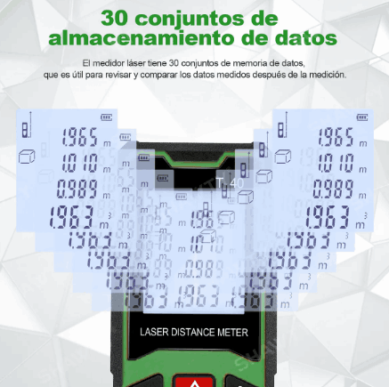 Medidor Láser De Distancia 40 Metros | Telémetro Láser