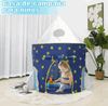 Tienda Cohete con Túnel y Alberca Pelotero 3 en 1 para Niños