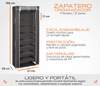 Zapatera Organizador de 9 Niveles con Capacidad para 27 Pares