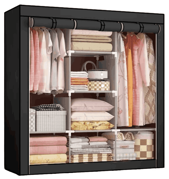 Armario Armable Closet Organizador De Ropa De Acero Inoxidable Home&Style®