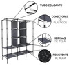 Armario Armable Closet Organizador De Ropa De Acero Inoxidable Home&Style®