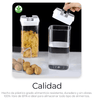 Set de 7 recipientes herméticos para la cocina gaddi