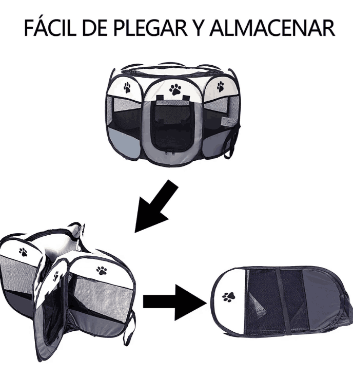 Casa Corral Para Mascotas Perros Sencillas Plegable gaddi