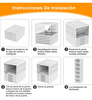 Zapatera Organizadora Cajas Para tenis y zapatos Portátil 6 Niveles Plegable gaddi