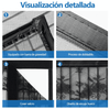 ¡AL 2x1! Set de 2 Pares de Puertas Malla/Cortina Mosquitera Magnética