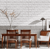 25 Piezas de pegatinas  35x35 cm adhesivas para pared con efecto madera, papel tapiz de formas y rayas lavables gaddi
