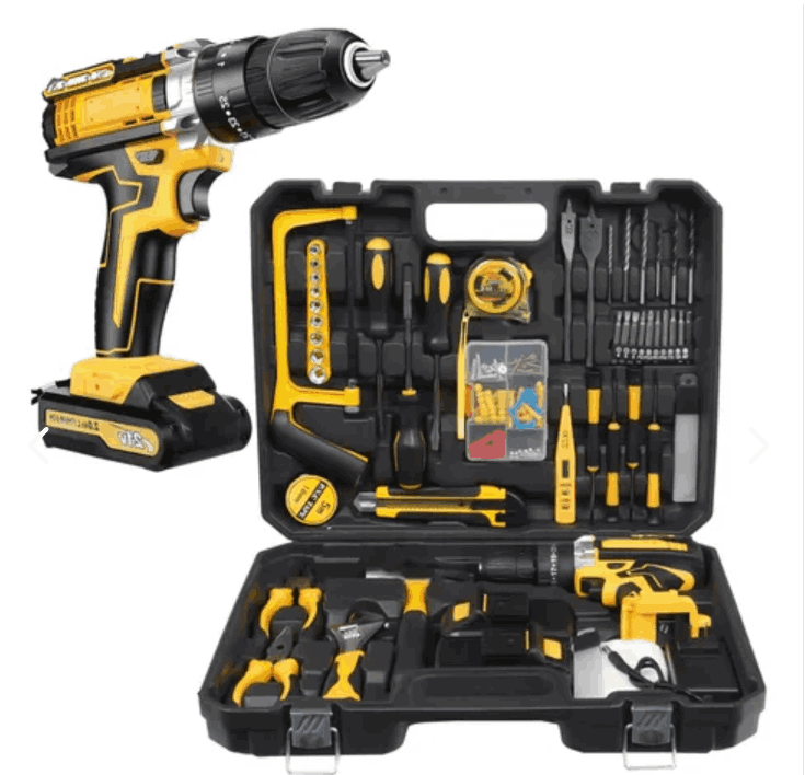 Kit De Herramientas Inalambricos 118 Pz gaddi