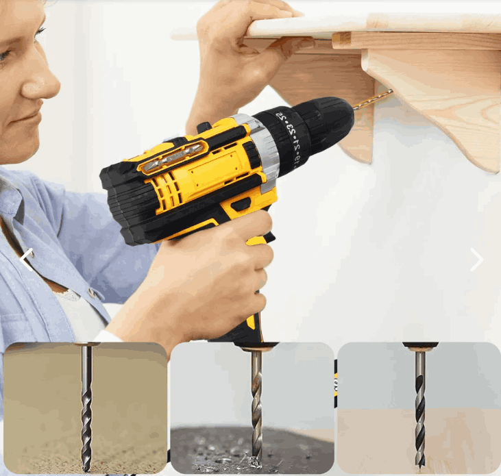 Kit De Herramientas Inalambricos 118 Pz gaddi