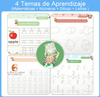 ¡AL 4x1! Set De 4 Libros De Caligrafia Español Reutilizables ¡Oferta Límitada! MagicStudy®
