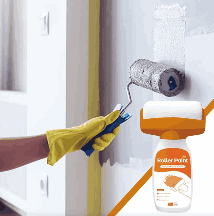 ¡Al 2x1! Rodillo con Pintura Blanca para Paredes MagicPaint®