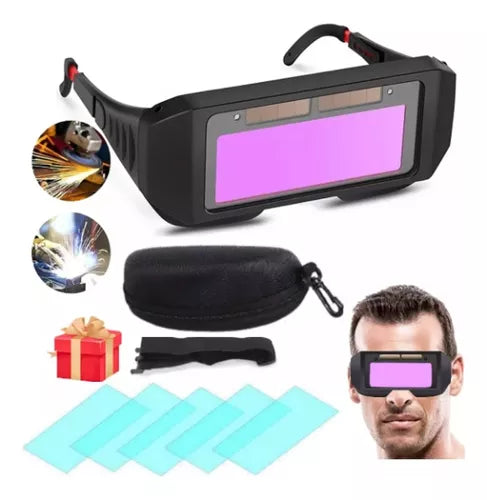 2x1 Gafas de Soldar con Oscurecimiento Automático SolarVision®