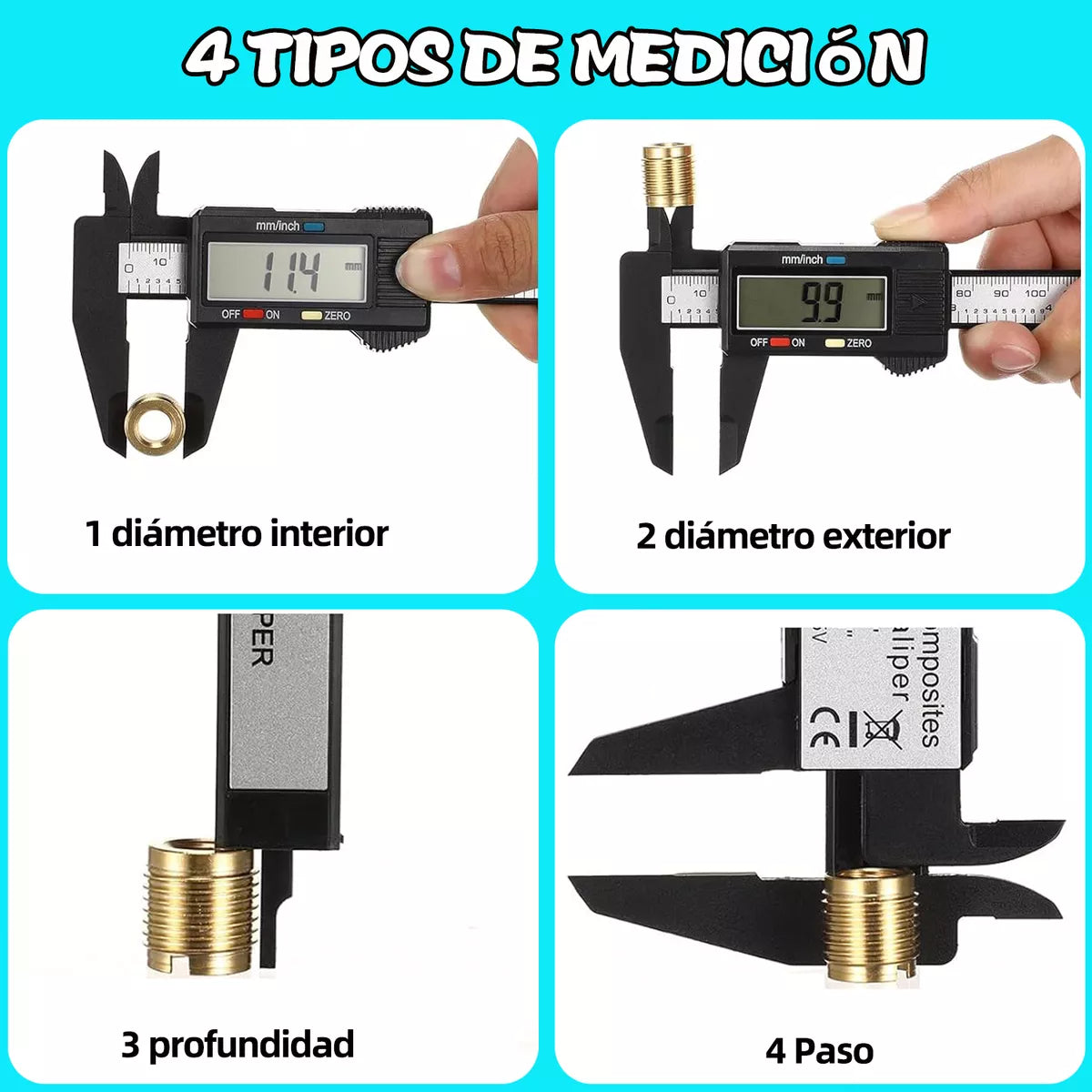 ¡AL 2x1! CALIBRADOR DIGITAL ELECTRÓNICO 150MM Calibrate®