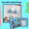 CUADERNO de TRAZADO MONTESSORI - OFERTA 2X1