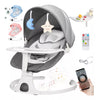 Cuna Columpio Mecedora Eléctrica Con Mosquitero con Música para Bebe at Ease™