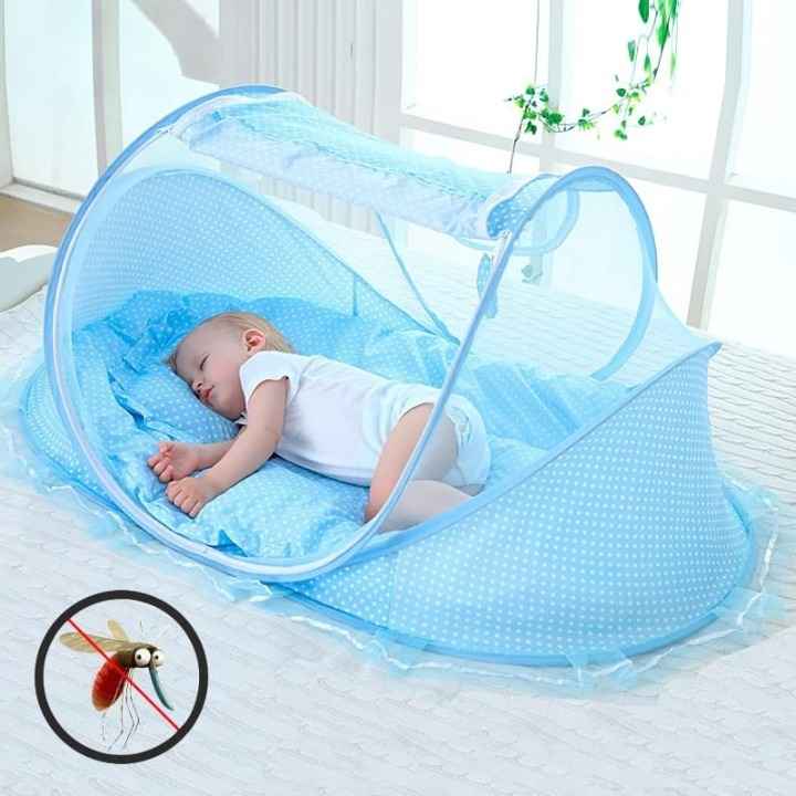 Mosquitera plegable para cama de Bebé SafeBaby™