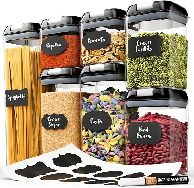 Set de 7 recipientes herméticos HomeStyle®