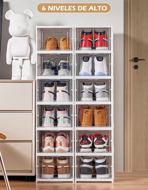 Zapatera organizador plegable de 6 niveles CoolHome®