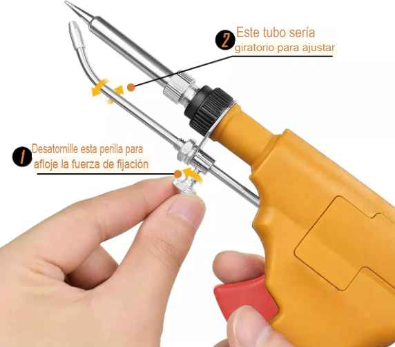 Cautín Tipo Pistola C/ Despachador Automático con Estaño couticnology™ gaddi