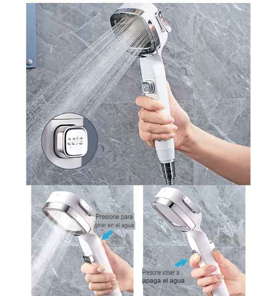 Regadera para ducha de alta presión showers™gaddi