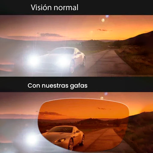 Kit de Gafas de Conducción Nocturna 2x1 SafeDrive™